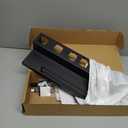 DALUOBO Storage Holder for Dyson Airwrap Curling Iron Accessories Wall Mounted Rack Bracket Stand with Adhesive for Home Bathroom Organizer Black