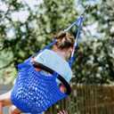 Swing Seat for Kids Heavy Duty Rope Play Secure Children Swing Set,Perfect for Indoor,Outdoor,Playground,Home,Tree,with Snap Hooks and Swing Straps,440 lbs Capacity, Blue
