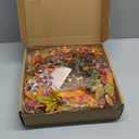 24" Berry Branches Fall Wreath with Colorful Mixed Leaves, Autumn Eucalyptus Artificial Wreath for Thanksgiving Halloween Front Door Window Home Wall Farmhouse Holiday Outdoor Indoor Décor