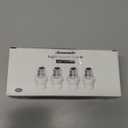 DEWENWILS Light Sensor Socket, E26/E27 Socket Adapter, Automatic Dusk to Dawn, Double Sensors for Porch/Wall Light Fixtures, Compatible with Incandescent/CFL/LED/Halogen, 4 Pack, White, ETL Listed