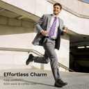 Bruno Marc Men's Casual Dress Sneakers Shoes, All-Day Comfort Cushioning Walking Breathable Lightweight Oxfords MaxFlex ActiveMetro (Black, S)