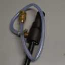 1 1/4"-7 Male to SDS Max Drill Adapter - Water Injection Capable, Includes Solid Brass Hose Quick Connector - Compatible With Core Bits for Concrete Drilling