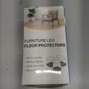 Chair Leg Floor Protectors Round, Silicone Chair Leg Protectors for Hardwood Floors, Chair Leg Caps Covers Protect Wooden Floors from Scratching 20 Pcs Small (Fit:8/16" to 15/16")