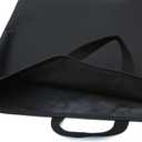 600D Portfolio Waterproof With Handle And Zipper For Student and Artist 2-pack (Large, Black)