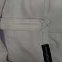 White Business Dress for Women Sexy Elegant Long Cloak Sleeve Waist Twist Cocktail Pencil Length Slit Dresses with Zipper (Large) 2 Pack