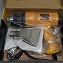 SEEKONE Heat Blower 1800W 122-120250- 650Fast Heating Heavy Duty Hot Air Blower Kit Variable Temperature Control Overheat Protection with 4 Nozzles for Crafts, Shrinking PVC, Stripping Paint(5.2FT)