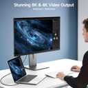 Cable Matters 20Gbps USB C to USB C Monitor Cable - 3ft / 0.9m, Supports Up to [8K@30Hz / 4K@120Hz Video, 240W Charging, 20Gbps Data Transfer], USBC Video Cable, Works with CarPlay, Android Auto