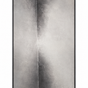 Framed Long Grey Abstract Vertical Wall Art, 18x56 In