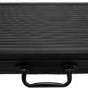 Versa Games Poker Chip Case in Black 500 Piece Poker Case - Strong ABS Material - Durable Inner Poker Chip Tray
