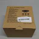 C7 Vintage Christmas Lights, 25Ft Ceramic Multicolor Christmas String Lights with 27 5W Glass Bulbs, Waterproof Connectable Christmas Decorations for House Roofline Backyard Wedding Holiday Party (Incandescent)