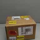 5 Inch Outdoor Heavy Duty Casters Wheels Set of 4, Sturdy Large Rubber Casters with Brake, Industrial Grade Plate Swivel Castors 1080 LBS with Knobby Tread for Workbench, Cart, Chicken Coop