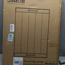 GASHELL Noodle Board Stove Cover with Handles for Electric, Gas Stove Top (Acacia Wood), 29.5"L x 22"W