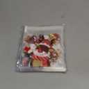 100Pcs Christmas Cellophane Treat Bags - Self Adhesive Clear Cookie Bags, Self Sealing Transparent Cello Candy Bags, Self-adhesive Plastic Goody Snacks Gift Bags for Christmas Party Favors