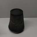 K&N High-Flow Original Lifetime Universal Clamp-On Air Filter: High Performance, Premium, Washable: Flange Diameter: 5 In, Filter Height: 7 In, Flange Length: 1 In, Shape: Round Tapered, RU-2800