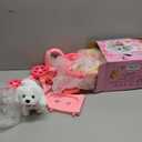 Golray Dog Toys for Kids Girls, Stroller & Electronic Interactive Stuffed Dog Plush Can Walk Bark, 10 Pcs Toddler Girl Toy Dog Puppy Pet Care Pretend Play Set, Birthday Gifts for Little Girl 3 4 5 6 7