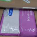 Amazon Basics Incontinence Pads for Women, Postpartum, Long, Bladder Control, Moderate Absorbency, Unscented, 108 Count (2 Packs of 54)