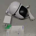 Wired Security Camera Outdoor with AI,5G/2.4G WiFi Camera for Home Security,2K&360 PTZ Camera,911 Call for AI,IP66 Waterproof,Motion Detection,US Cloud APP&TF Card,Support Alexa