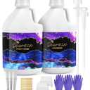 Bsrezn 2 Gallon Epoxy Resin Kit with Pumps Crystal Clear, Bubble-Free, No Yellowing, Self-Leveling, Mix 1:1 Epoxy Resin for Art, Crafts, Wood, and Resin Molds (1 Gallon x 2)