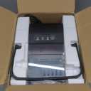 EUHOMY Countertop Ice Maker Machine with Handle, 26lbs in 24Hrs, 9 Ice Cubes Ready in 6 Mins, Auto-Cleaning Portable Ice Maker with Basket and Scoop, for Home/Kitchen/Camping/RV. (Black)