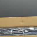 3 Tier Foldable Storage Shelf with Wheels, Heavy Duty Collapsible Metal Shelf Rack Folding Bookshelf, No Assembly Rolling Cart for Kitchen, Pantry, Closet, Office, Bathroom, Garage Organizer, Black