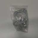 SCUARI 2PCS Exhaust Gasket,Car Accessories Exhaust Flange Gasket,Muffler Gasket,Catalytic Converter Gasket,Exhaust Flange Repair Kit with Bolt & Nut,Fit for Car,Truck,Replace #120-06310-0002 (2inch)