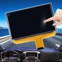 DJ080PA-01A OEM LCD Touch Screen Digitizer Replacement Fit 2015-2018 Yukon Acadia Canyon GMC Sierra Chevy Tahoe Silverado 1500 Radio Screen, Chevy Mylink 8-Inch Touchscreen Display