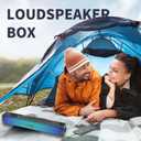 2 x Touch Control Computer Speakers, Bluetooth Speakers for Computer Desktop PC with Colorful Dynamic RGB Lighting, USB Powered Gaming Speakers with 3.5mm Aux Cable for Monitor Laptop Tablet