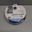 5 x Handy Laundry Foldable Shower Caddy - Collapsible, Portable, Drainage Hole, Carry Handle, Large Compartments, Great Organizer for Camp, Travel, Gym, and Dorm (Black)