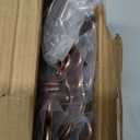 khtumeware 10 Pack Rustic Antique Copper Cabinet Pulls 3-3/4" Hole Center Hammered Vintage Kitchen Cabinet Handles Hardware for Dresser Drawers Refined Rustic Collection