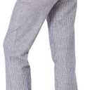 Amazon Essentials Women's Pull On Linen Blend Drawstring Relaxed Fit Wide Leg Pant (Gray, XS)