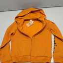 Happy Nation Girls Full Zip Hoodie Sweatshirt, Size Medium