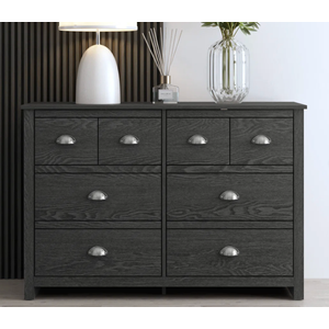 Bhure 6 Drawer 46.45'' W Double Dresser