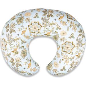 Baby Nursing Pillow for Breastfeeding, Adjustable Breast Feeding Pillow for Bottle Feeding, Breastfeeding Essentials for Mom and Baby Healthier Nursing, Removable Cover- Floral