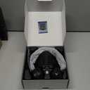 (Upgraded Version) Wireless Headset, Bluetooth Headset with Noise Cancelling Microphone, Best Headphones with Mic Mute & USB Dongle for PC/Computer/Laptop/Cell Phones/Remote Work/Call Center, Black