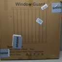 Fairy Baby Window Guards for Children, Adjustable Wide Child Safety Window Guard Bars Prevents Accidental Falls, Home Security Childproof Interior Bar Guard for Windows Wide 31.49"-36.22"(1 Panel)