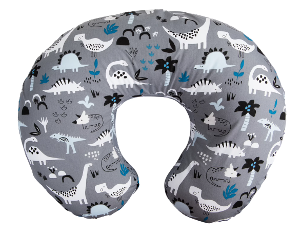 Boppy Baby Nursing Pillow, Dinosaur Pattern, Grey Boppy Baby Nursing Pillow, Dinosaur Pattern, Grey