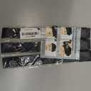 Elastic Wig Bands - Adjustable, Thick & Comfortable, 3 PCS (Black)