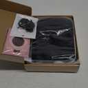 Mens Vincent Vega Wig Black Wig With Necklace for Vincent Vega Costume 70s Party Short Black Wigs for Party Halloween BU027BK1