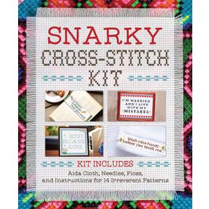 Snarky Cross-Stitch Kit Hardcover – September 29, 2020