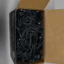 Home Lighting 66ft Christmas Decorative Mini Lights, 200 LED Green Wire Fairy Starry String Lights Plug in, 8 Lighting Modes, for Indoor Outdoor Xmas Tree Wedding Party Decoration (Warm White)