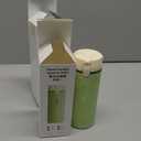 4 in 1 Travel Dispenser Bottles Shampoo Refillable Leak Proof TSA Compliant Size Containers Toiletries Toiletry with Pump Design Portable Organizer Conditioner Lotion Cream Vacation (Green)