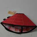 Dog Cone Soft Surgery Dog Cone Collar - Adjustable Long Foldable Comfortable for Recovery Alternative Prevent Biting Stop Licking Wound Small Medium Large Dogs (Strawberry Red, S)