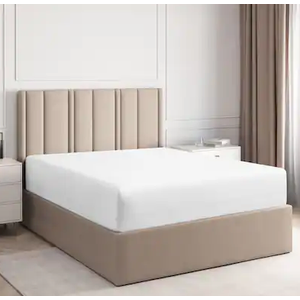 CGK linens, white extra deep fitted sheet, ( Queen)