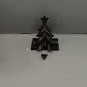 Pine Tree Christmas Stocking Holder Anti-Slip Fireplace Stocking Hanger Xmas Hook Gift for Christmas Mantle Table Indoors Decor(1, Pine Tree)