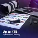 Crucial P3 Plus PCIe Gen4 NVMe 1TB SSD, Up to 5,000MB/s Read, Laptop & Desktop (PC) Compatible, Solid State Drive  CT1000P3SSD8