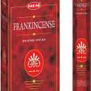 Frankincense - Box of Six 20 Sticks Tubes, 120 Sticks Total - HEM Incense From India