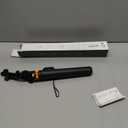 EUCOS 62" Phone Tripod, Tripod for iPhone & Selfie Stick with Remote, Extendable Cell Phone Stand & Ultimate Phone Holder, Solidest Phone Stand Compatible with iPhone/Android (Inferno Mix Carbon Black)