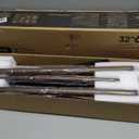 ONKRON Wooden TV Tripod for 32-65 Inch Screen, Easel TV Stand Wood Weight up to 35 kg, Universal TV Stand Floor Standing, VESA 100x100-400x400, Height Adjustable TV Floor Stand Swivel Black TS1220-B