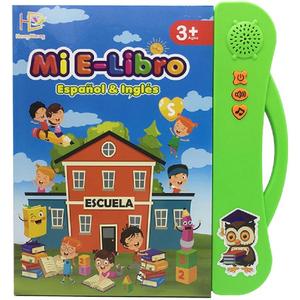 Baby Books Montessori Toys for 1 2 3 Year Old Boy Girl, Bilingual Spanish Educational Alphabet Preschool Learning Activities for Kids 1-6, Speech Therapy Toys for Toddlers Kids Birthday Gifts Ideas