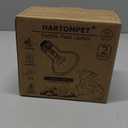 60W Red Infrared Heat Lamp Bulb  All-Day Heating, Supports Metabolism & Digestion, Basking Spot Light for Reptiles, Lizards, Snakes & Chicks, Terrarium & Brooder Heater (60W-3.15)